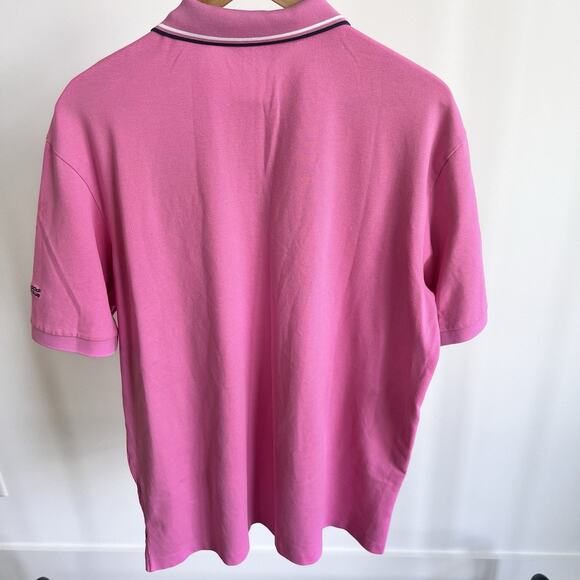 POLO‎ GOLF Ralph Lauren Pink Shirt Mens XL Pima Big Pony Vintage Rio Secco Club - Picture 5 of 8